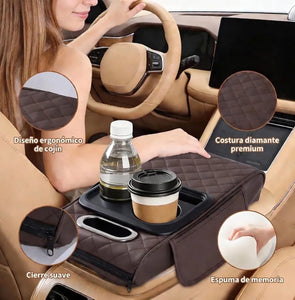 Funda, Apoyabrazos  porta papel y vaso Para Autos O Camionetas